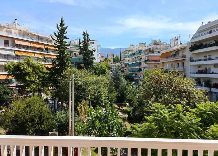 Vironos Extra Bright Apartment - Front Park And Monastery